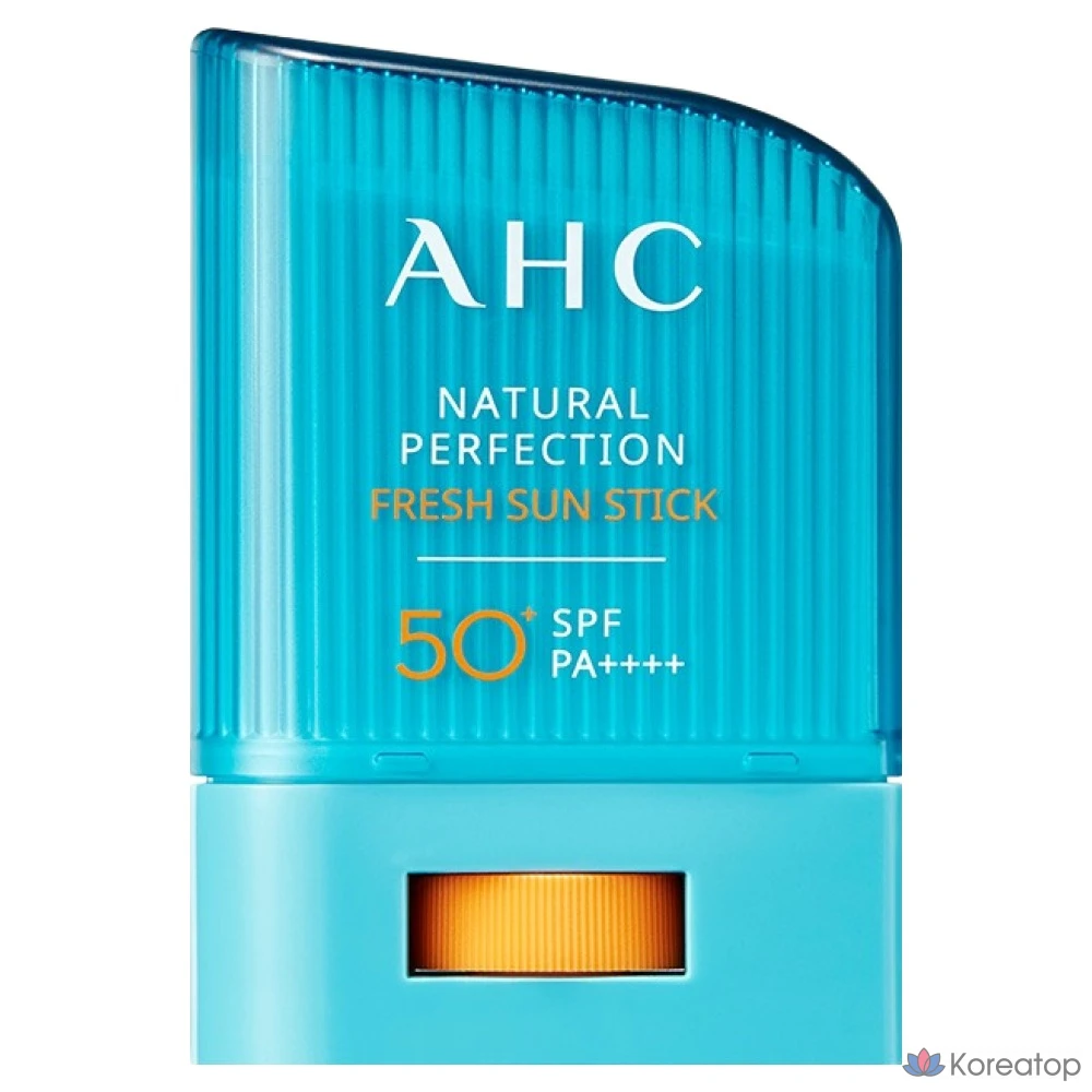 Солнцезащитный стик AHC Natural Perfection Fresh Sun Stick SPF50+ PA++++, 14 г, 1 шт.