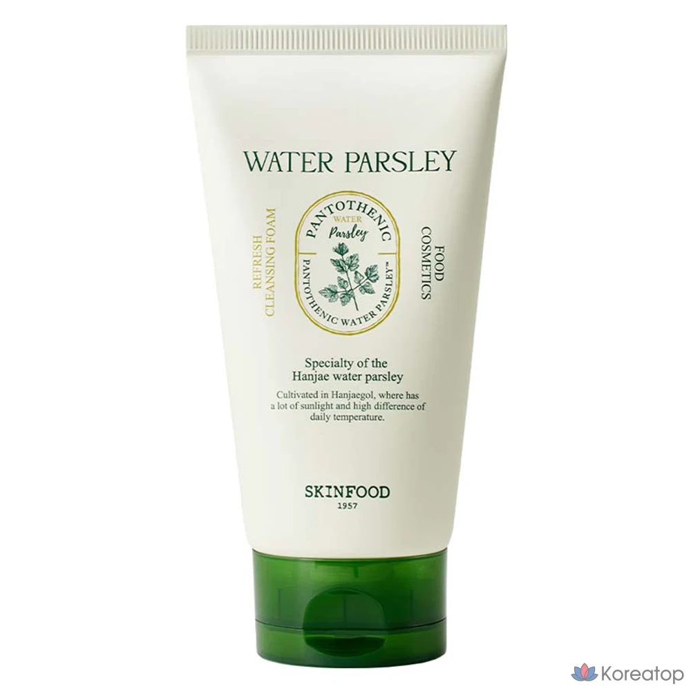 Освежающая очищающая пенка Skinfood с пантотеновой водой и петрушкой, 150 мл, 1 шт.