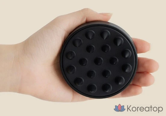 Щетка для чистки кожи головы и окрашивания волос Dr. Banggiwon, черная, 1 шт.