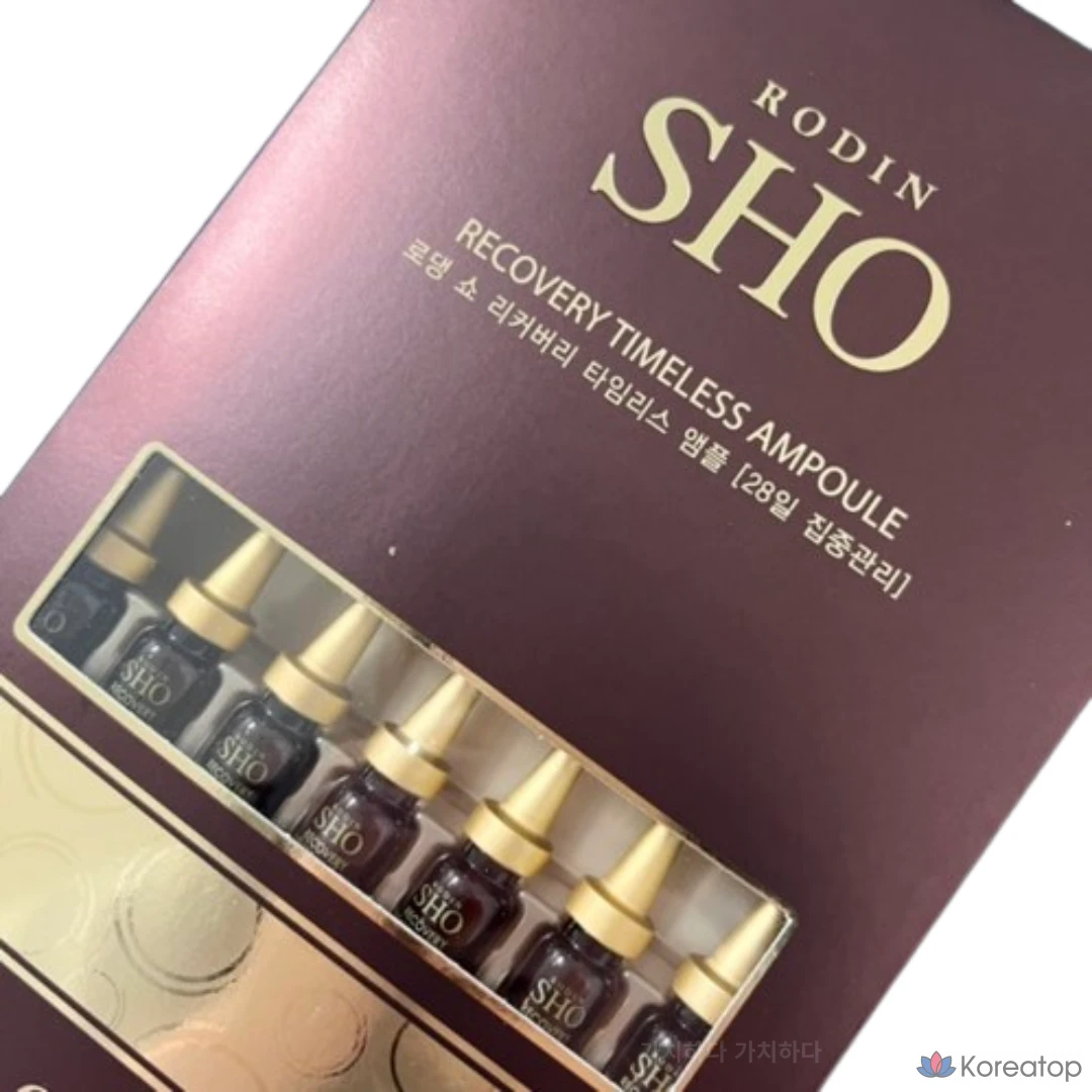 Coreana Rodin Show Recovery Timeless Ampoule Noni Extract Wrinkle Improvement Skin Moisturizing, 28ml, 1 шт., фото 3