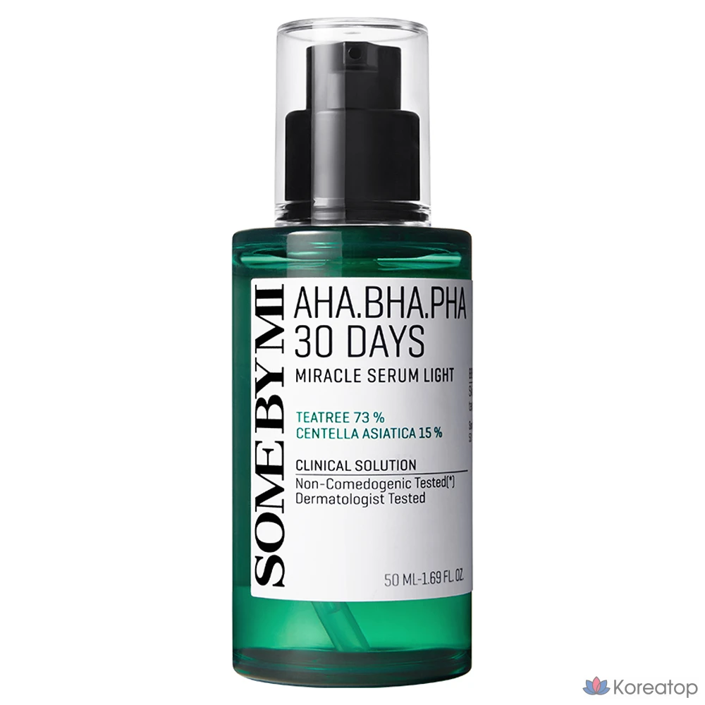 Сыворотка Some By Mi AHA BHA PHA Miracle Light Serum, 50 мл, 1 шт.