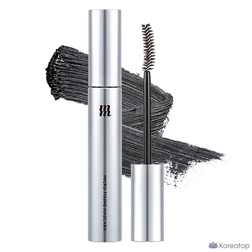Тушь для ресниц MERZY Micro Fixing Volume Curling Mascara 9 мл, MM2 Black, 1 шт.