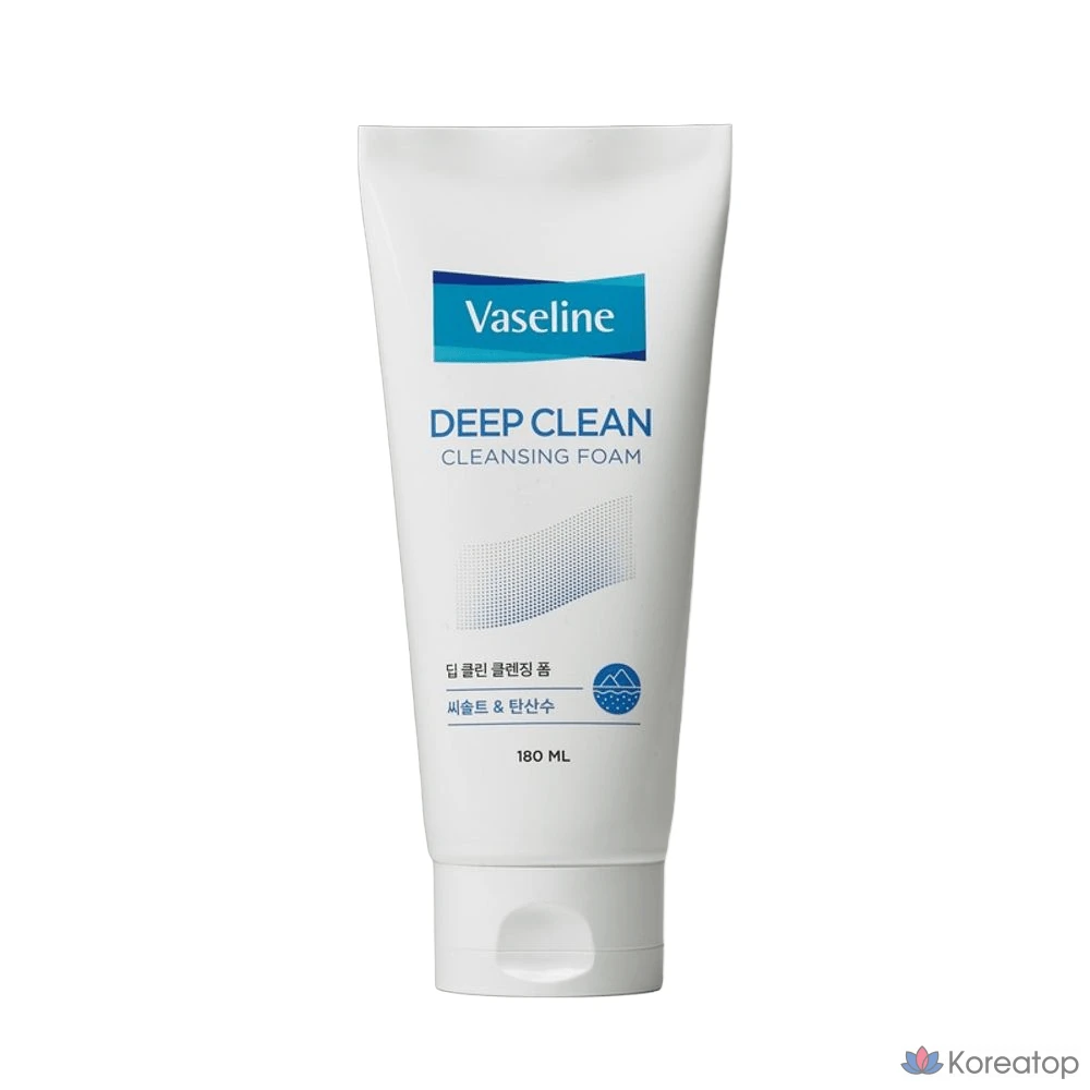 Очищающая пенка Vaseline Deep Clean, 180 мл, 1 шт.