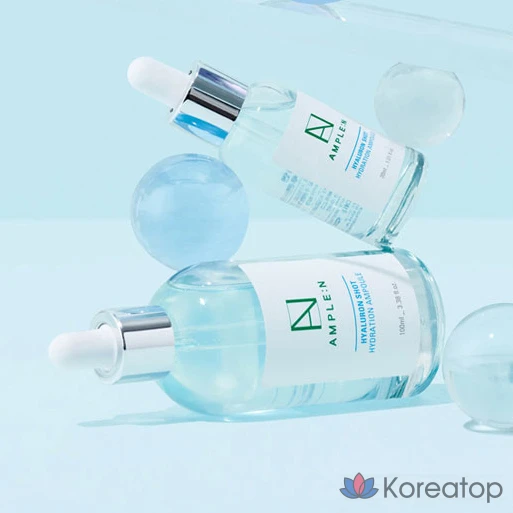 Ампула с гиалуроновой кислотой для увлажнения кожи, 100 мл, 1 шт., фото 8