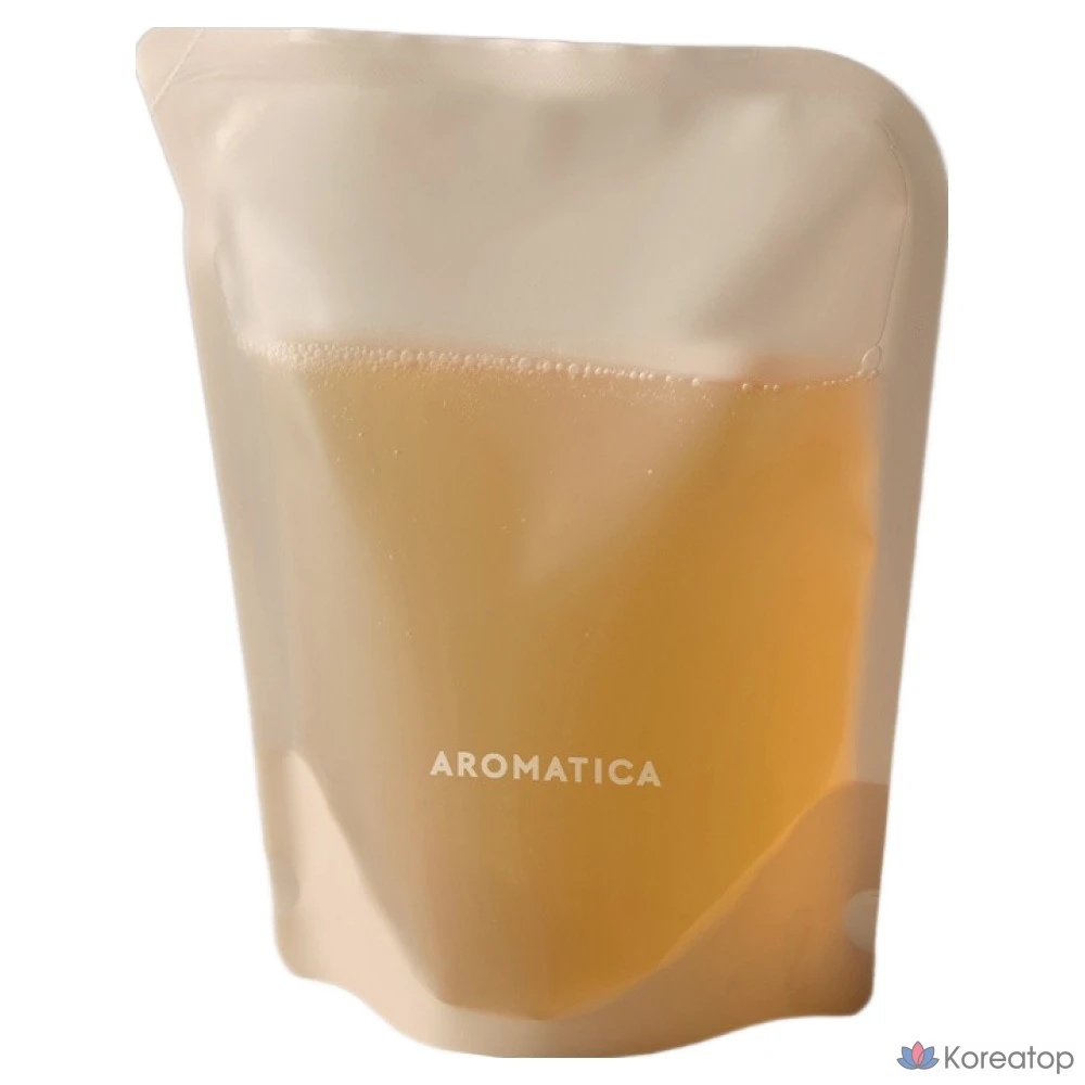 Сменный блок геля для душа Aromatica с ароматом лемонграсса, 500 мл, 1 шт.