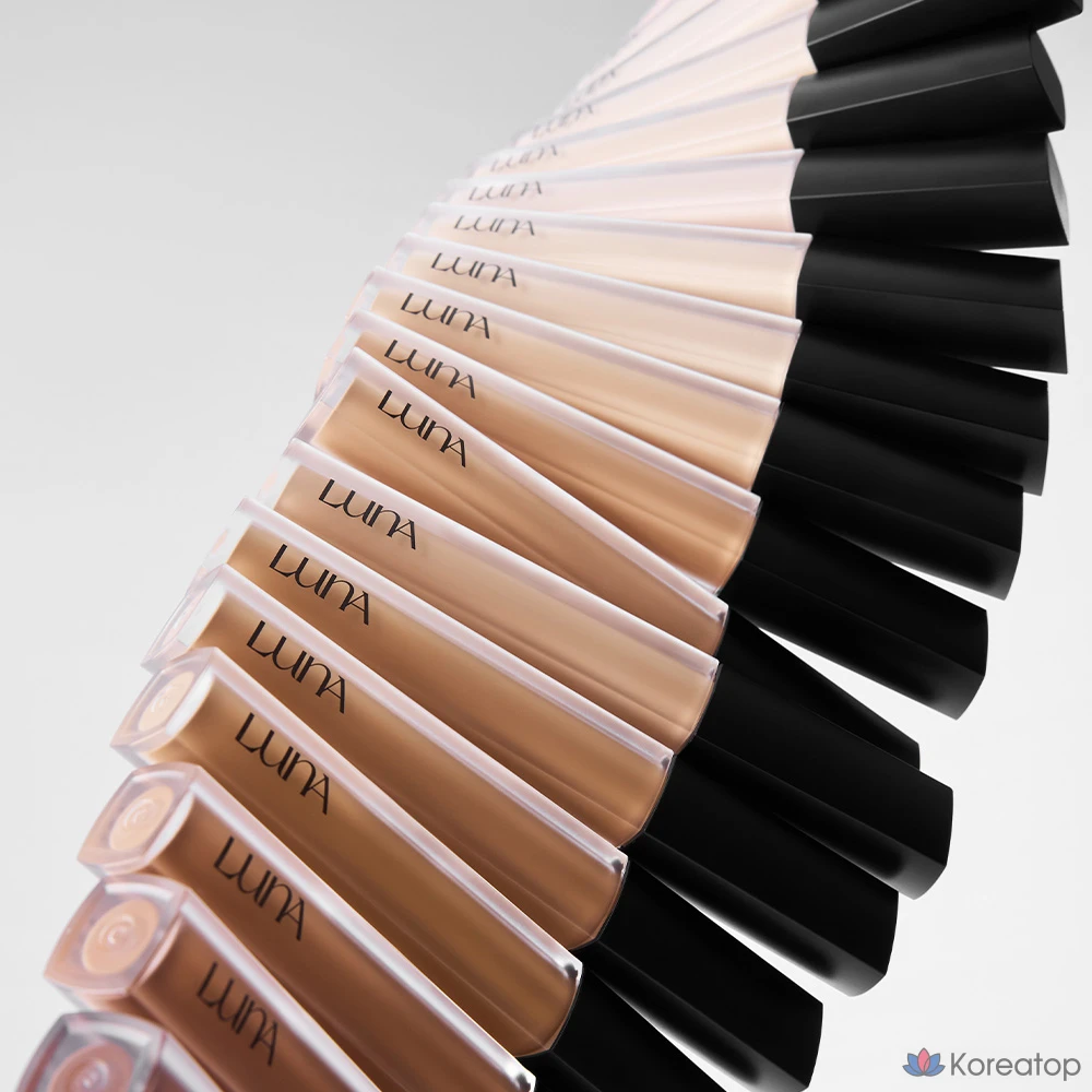 Консилер Luna Long-Lasting Tip Concealer Cover Fit EX, 6.5g, 1 шт., осветляющий., фото 5