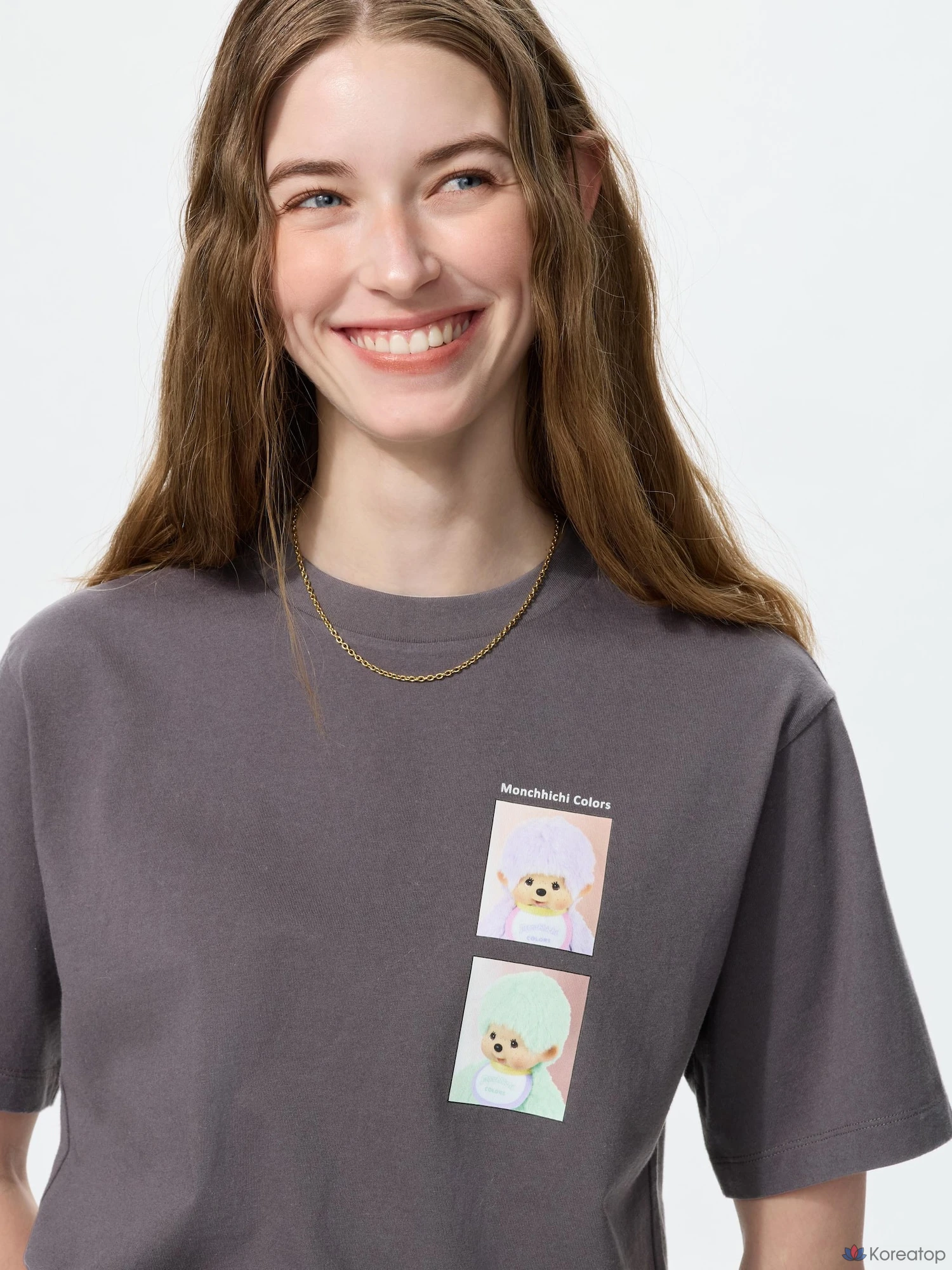 Футболка Uniqlo Monchhichi UT Graphic T D