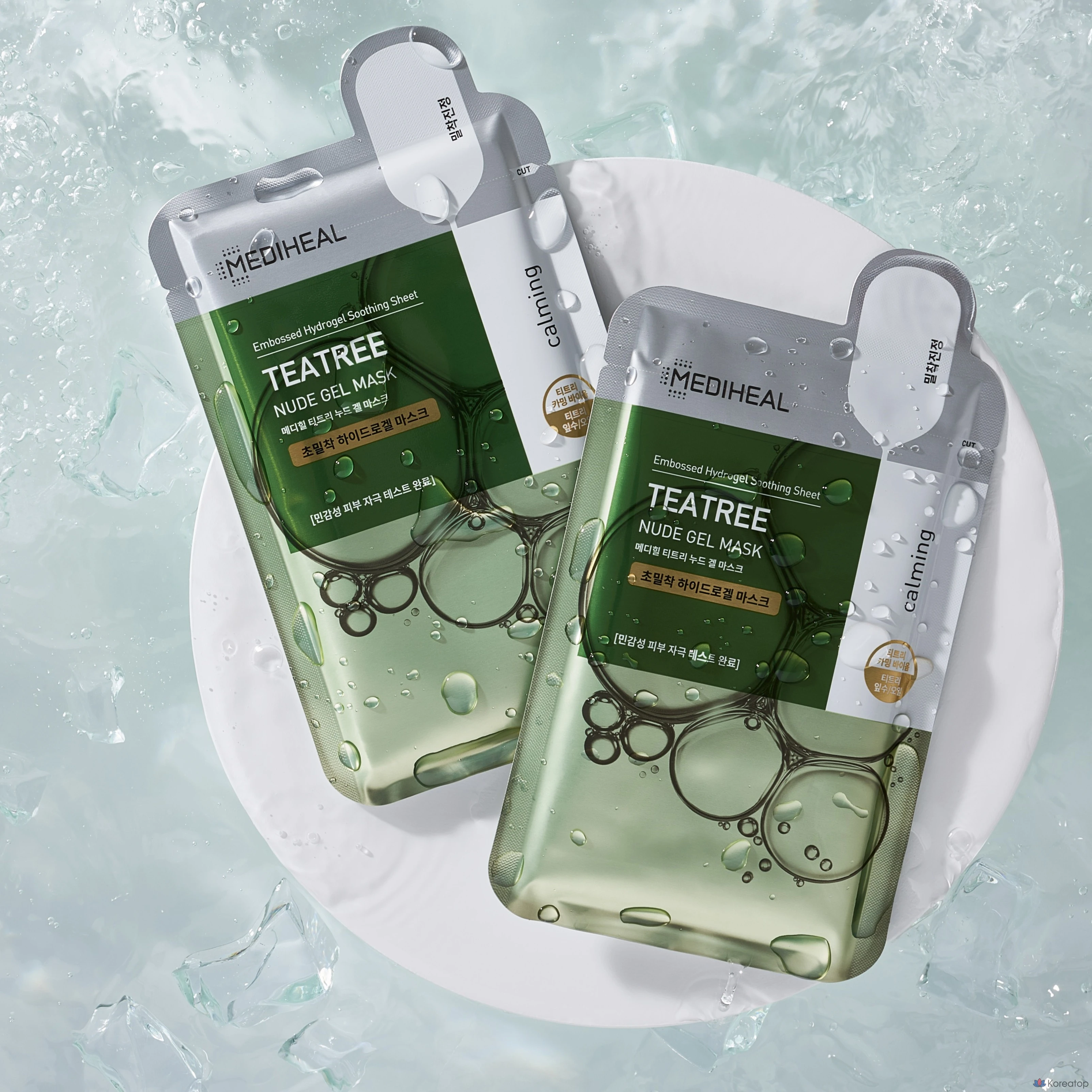 Тканевая маска для лица MEDIHEAL Tea Tree Nude Gel Mask, 50 шт., фото 8