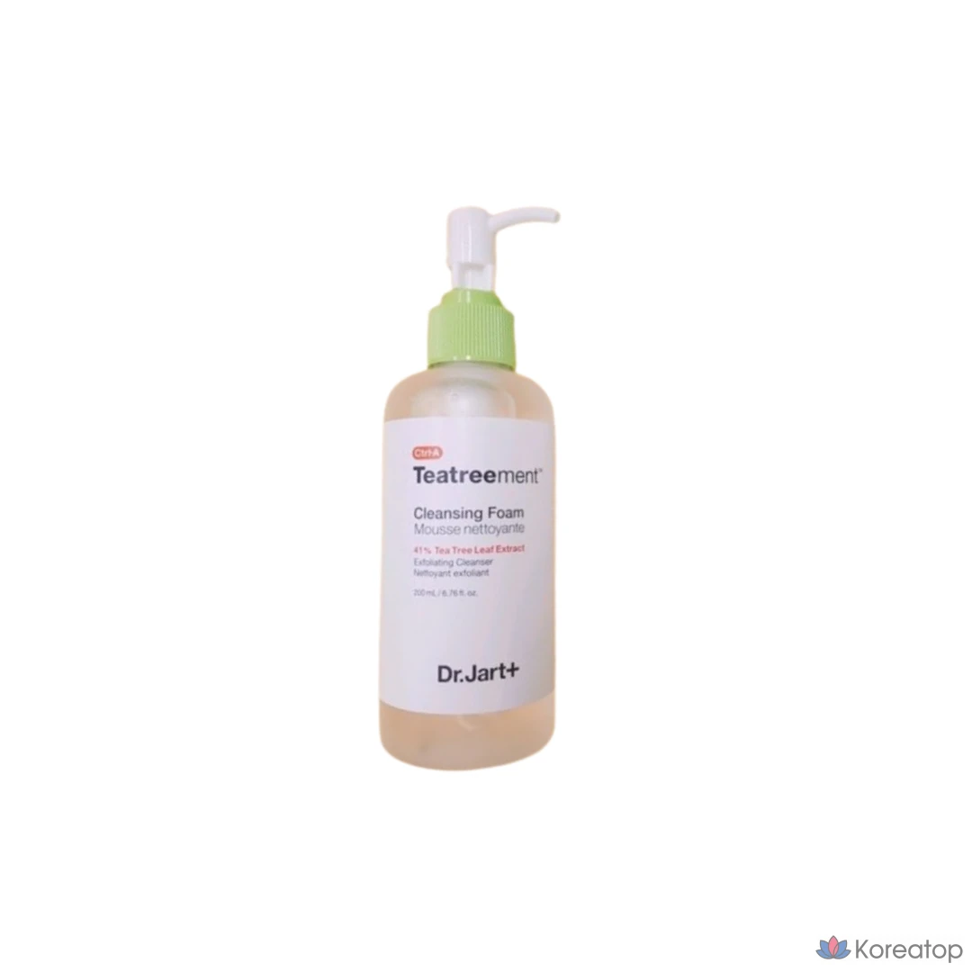 Очищающая пенка Dr. Jart+ Control A Tea Treement, для чувствительной кожи, 120 мл, 1 шт.