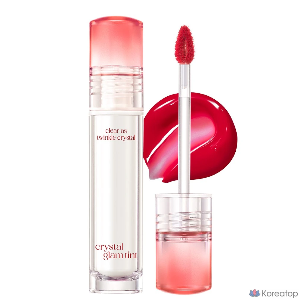 Тинт для губ Clio Crystal Glam Tint, 011 Mellow Pig, 3,4 г, 1 шт.