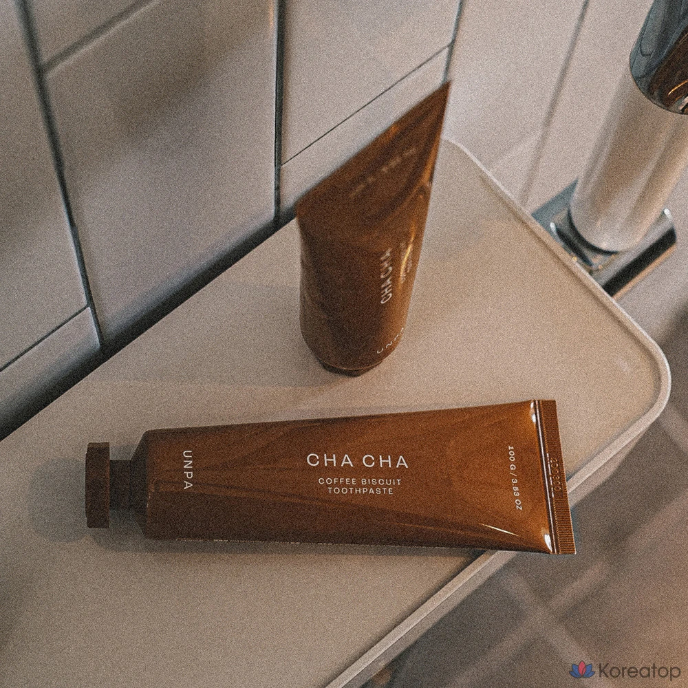 Зубная паста UNPA Cha-Cha Plaque Care Dessert Cutting Coffee Biscuit, 100 г
