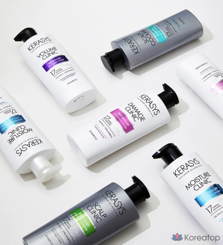 Охлаждающий протеиновый шампунь для кожи головы KeraSys, 600 мл, 1 шт.