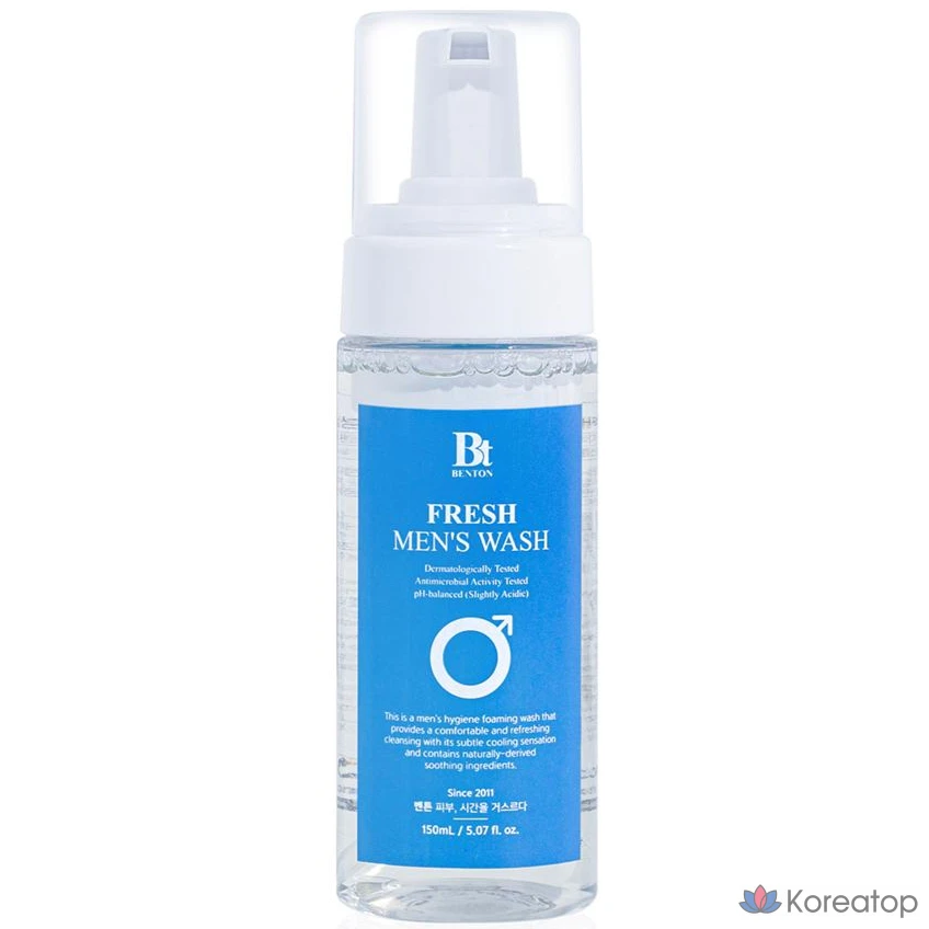 Очищающее средство для мужчин Benton Perfect Fresh, 1 шт., 150 мл