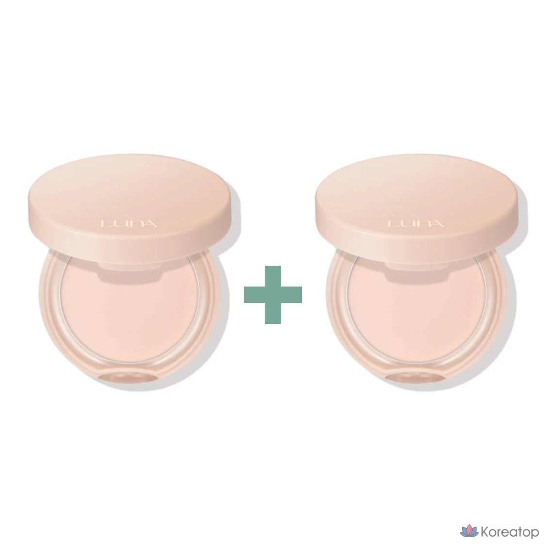 Luna Fixer Powder Pact 8g, Beige (No. 2), 1 шт.