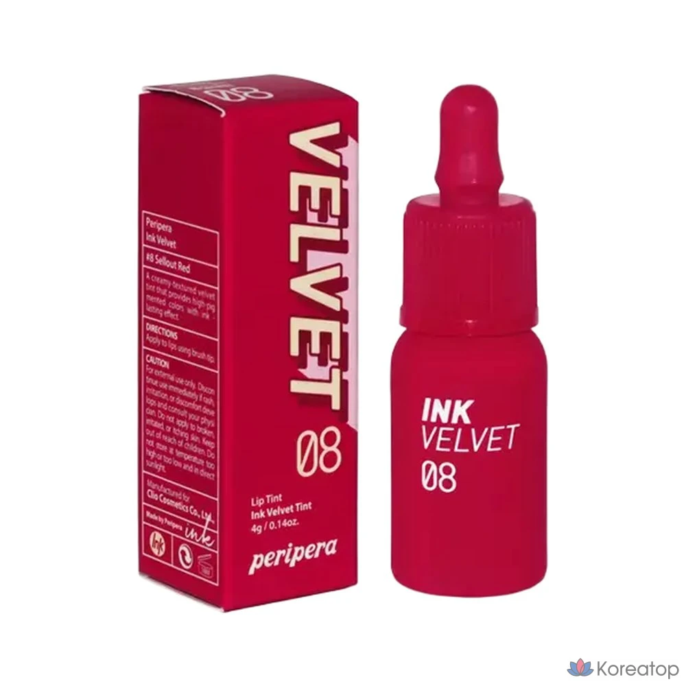 Тинт для губ Peripera Ink The Velvet, оттенок 41, 1 шт.