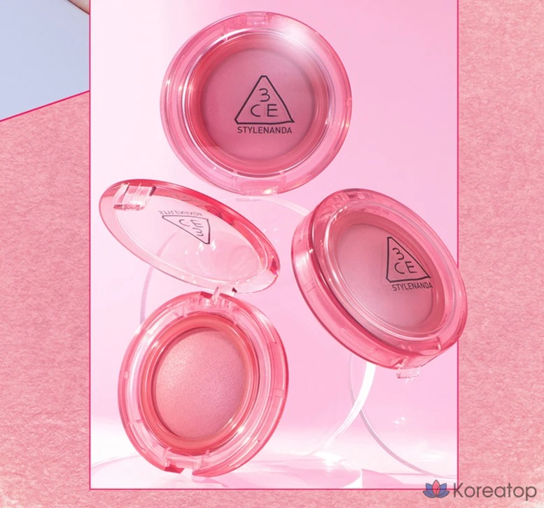 3CE Bouncy Blur Balm Cream Blusher 4.8g, Fig Soda, 1 шт., фото 8