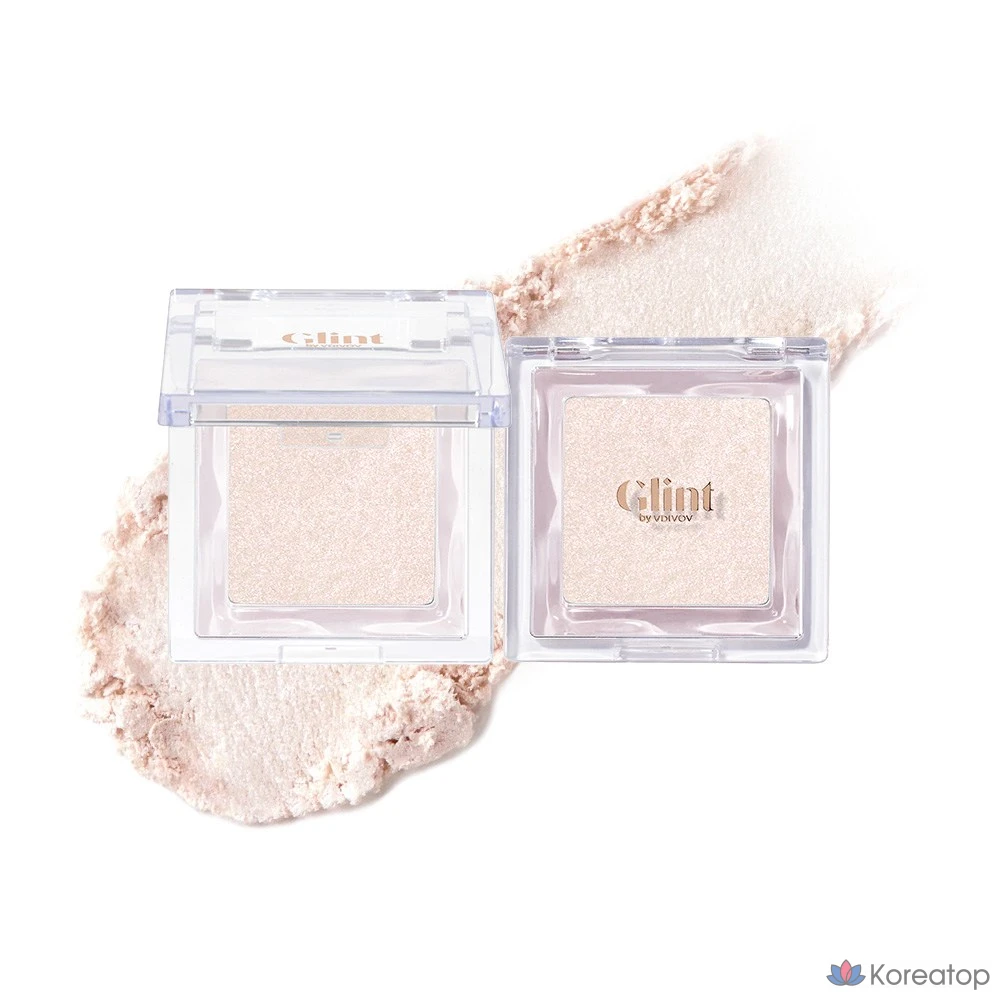 Хайлайтер Glint by VDIVOV, 3,8 г, оттенок Milky Moon, 1 шт.