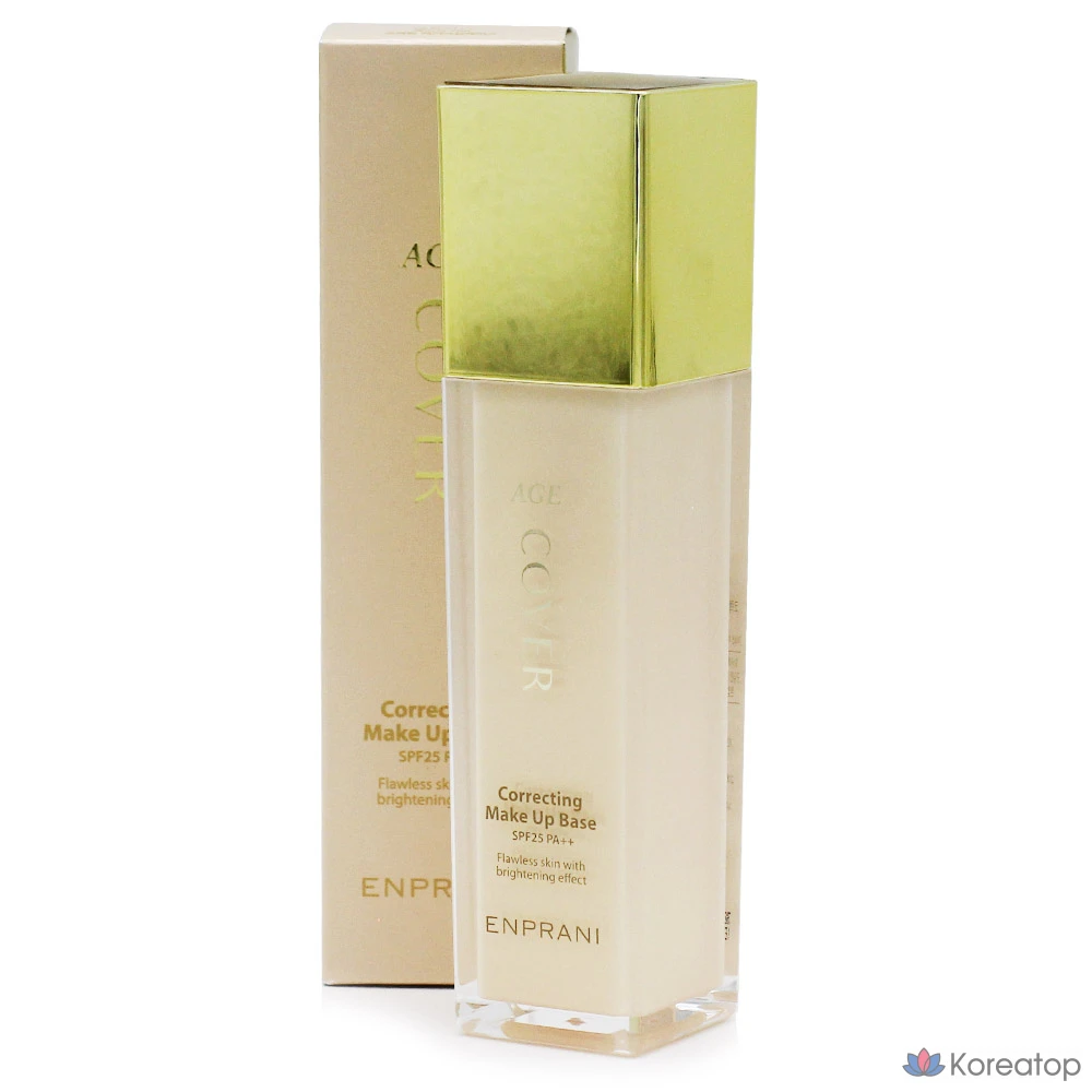 Корректирующая база под макияж Enprani Age Cover, зеленая, 1 шт.