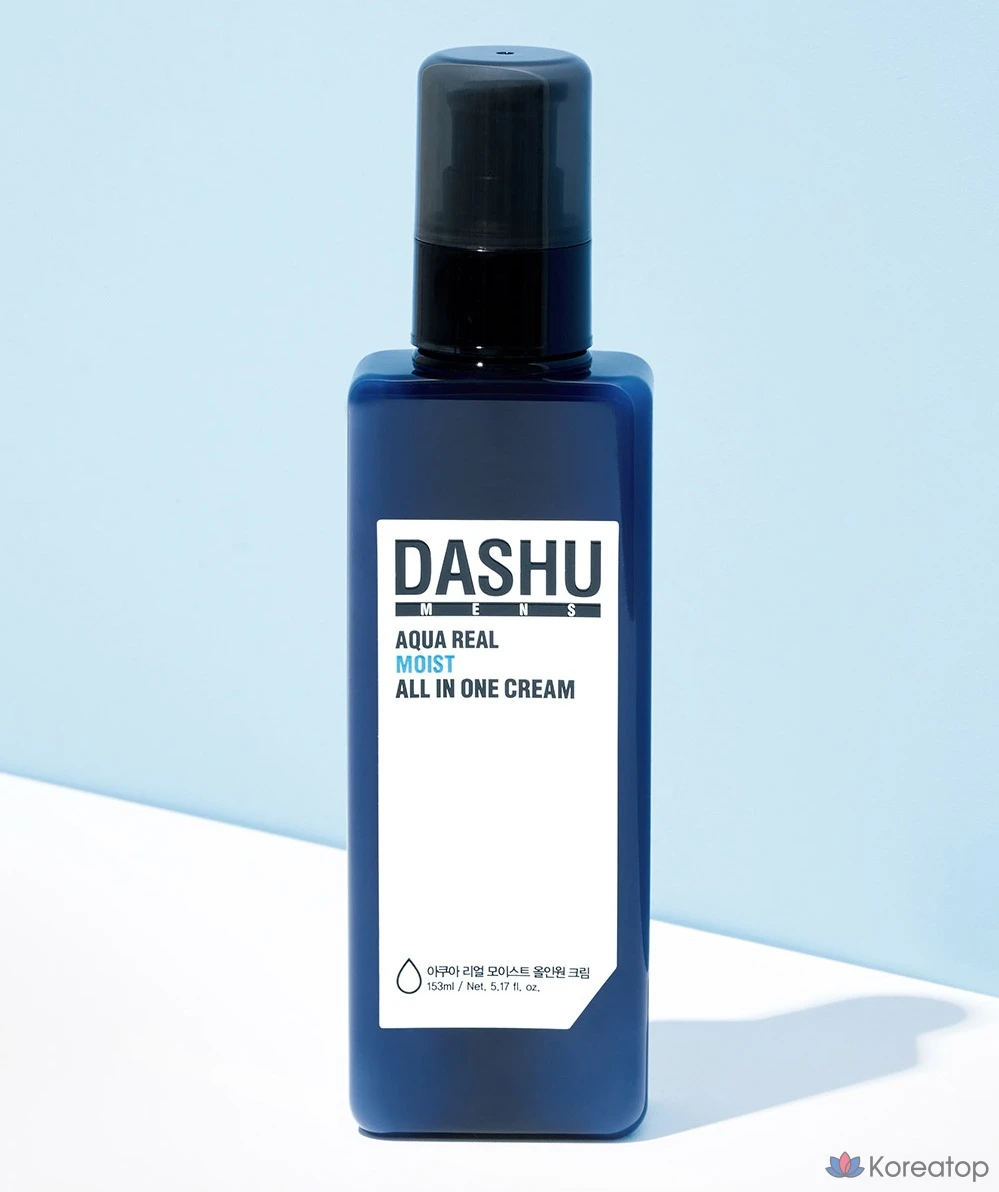 Увлажняющий крем DASHU Men's Aqua Real Moist All-in-One Cream, 153 мл, 1 шт.