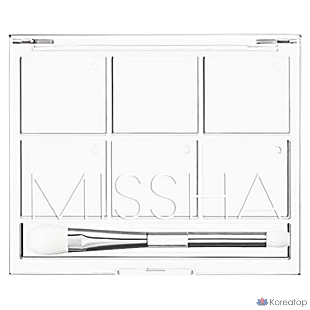 Набор из 6 прозрачных палеток теней Missha Custom Palette, 1 шт.