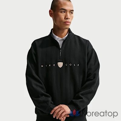 Топ для гольфа мужской Nike Fairway Fresh Therma-FIT Oversized Half-Zip, фото 3