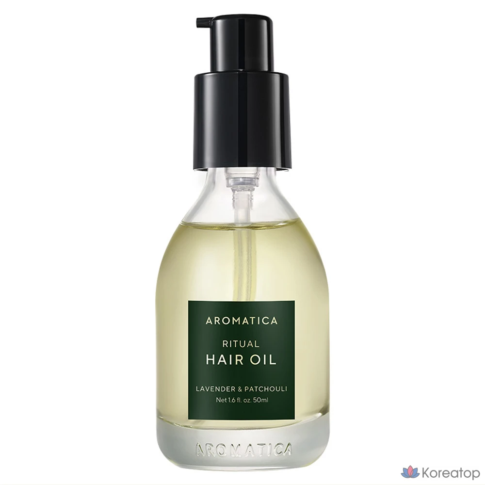 Масло для волос Aromatica Ritual с лавандой и пачули, 50 мл, 1 шт.