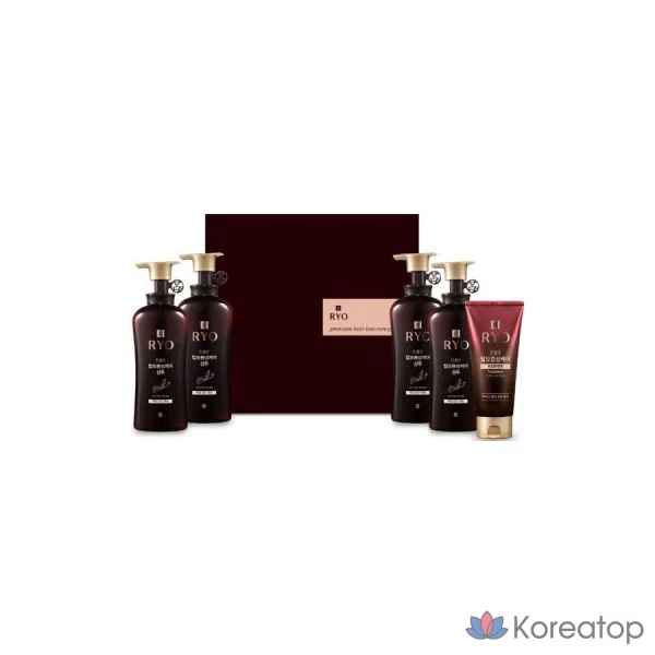 Набор для ухода Ryo Jin Gyeol Mo Hair Loss Care Gift Set, 5 шт.
