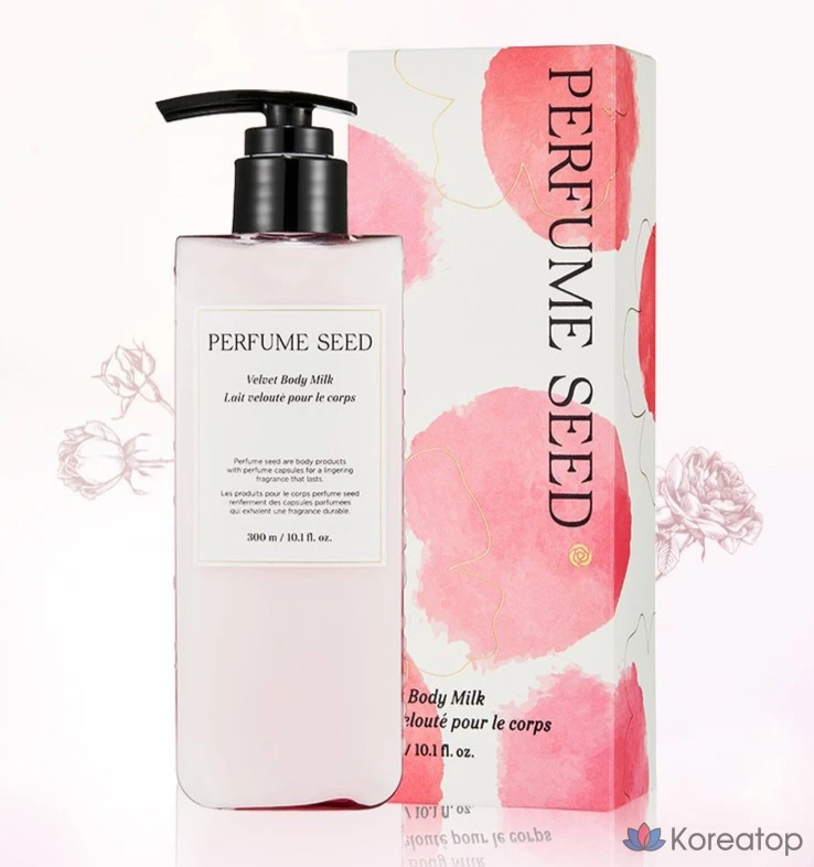 Молочко для тела The Face Shop Perfume Seed Velvet, 300 мл, 1 шт.