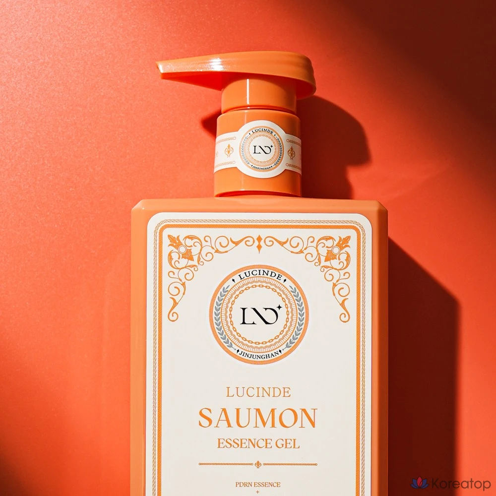 Lusand PDRN Лососевая гиалуроновая кислота Коллаген Увлажняющий Быстросохнущий Успокаивающий Эластичность Пантенол Сквалан Аквапорин Ампула REJURAN Essengel, 1 шт., 300 мл