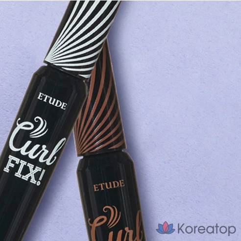 Тушь для ресниц Etude House Lash Perm Curl Fix черная