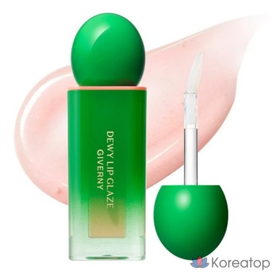 Тинт для губ Giverny Dewy Lip Glaze Tint, оттенок 00 Dew Plumper, 4.3 г, 1 шт.