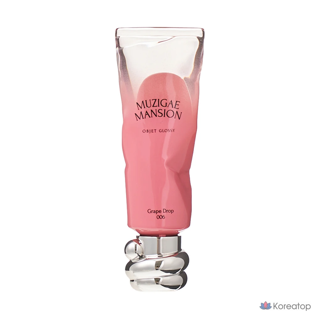 Тинт для губ Muzigae Mansion Objet Glossy, оттенок 006 Grape Drop, 1 шт.