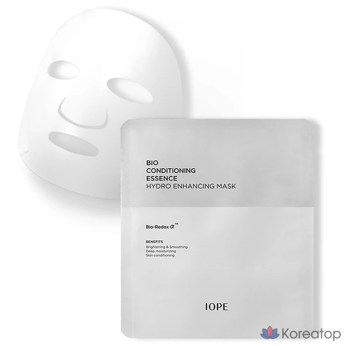 IOPE Bio Conditioning Essence Hydro Enhancing Mask Pack 23g, 1 Pack, 5 Pack, фото 2