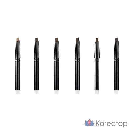 Карандаш для бровей The Face Shop, 05 Темно-коричневый