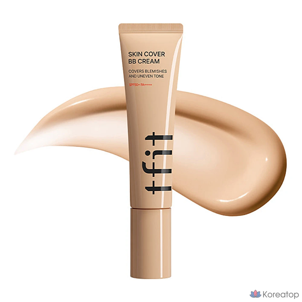 Тонер-ВВ-крем TFIT Skin Cover BB Cream SPF50+ PA++++, оттенок BN02 Medium, 30 г, 1 шт.