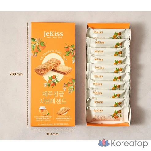 Сэндвич Jeckis Jeju Мандарин Сабле