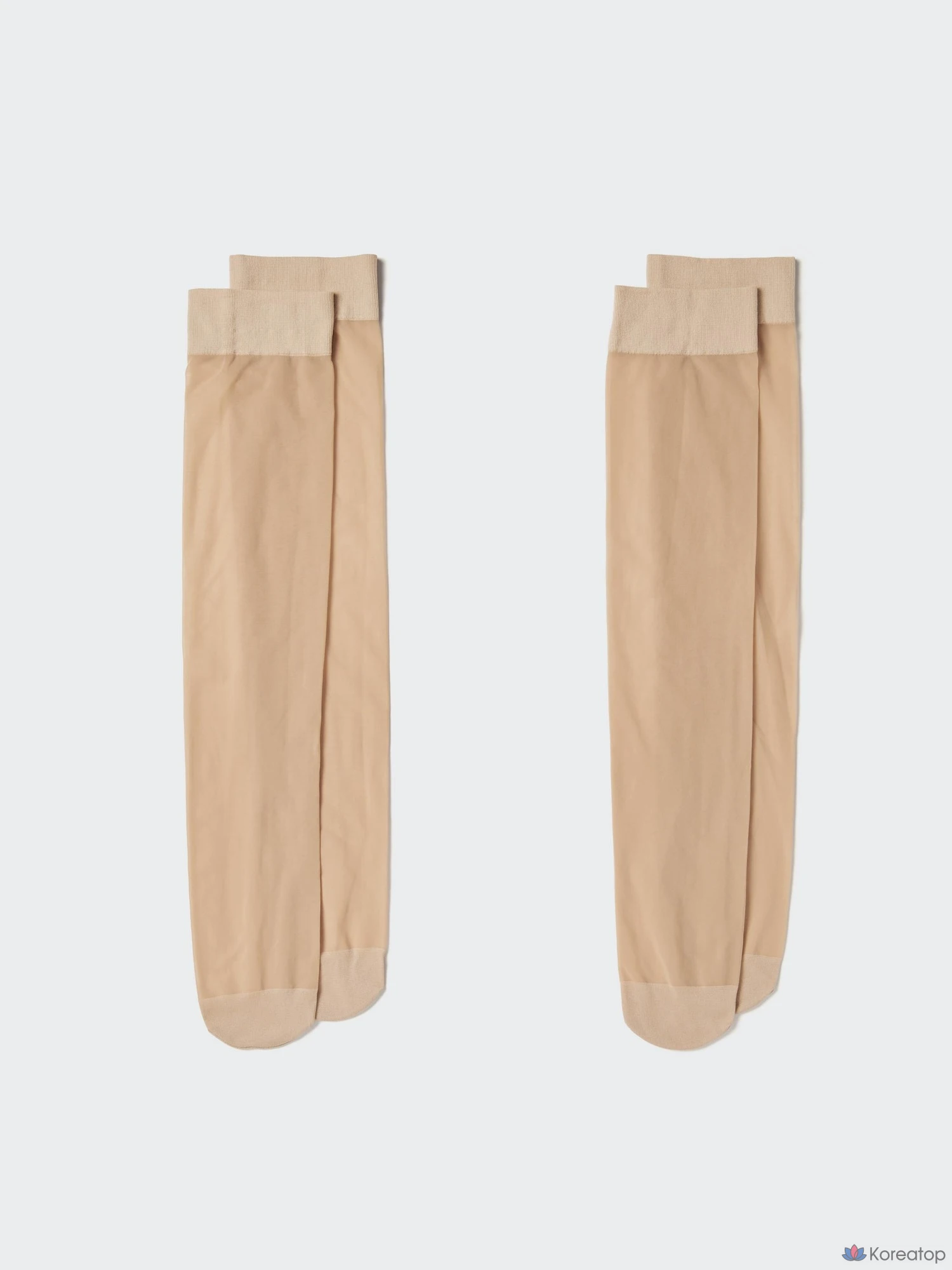 Носки высокие Uniqlo Sheer Knee High Socks, 2 пары
