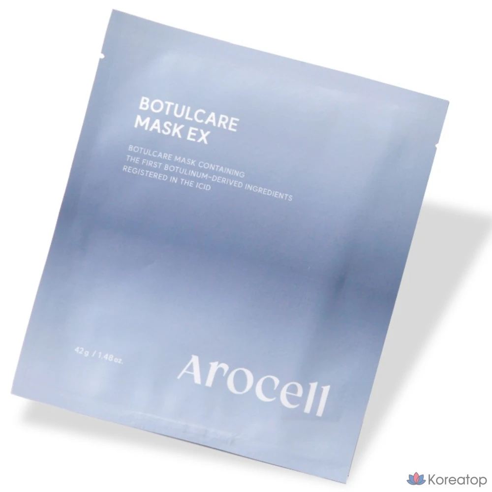 Маска для лица Arocell Botulcare Mask EX, 4 листа, 1 упаковка, 1 шт.