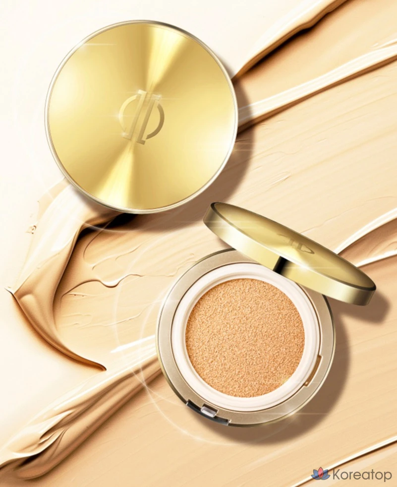 Сменный блок тонального крема IOPE Super Vital EX Cushion Foundation, 16 г, 21 светло-бежевый, 1 шт.