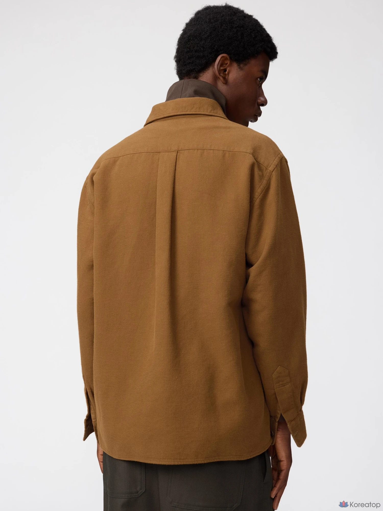 Рубашка Uniqlo Brushed Cotton Shirt