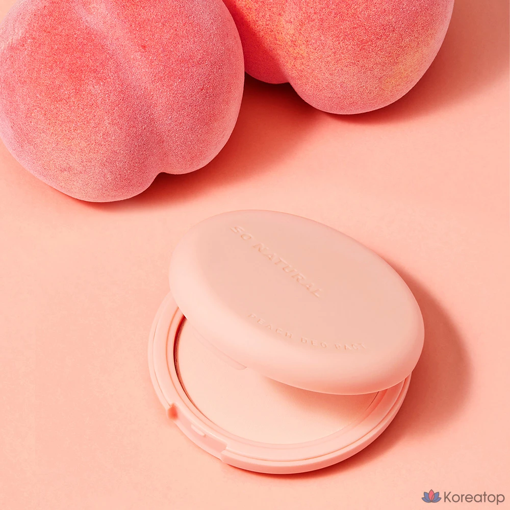 Дезодорант-пудра So Natural Peach Peach, 10 г, 1 шт.