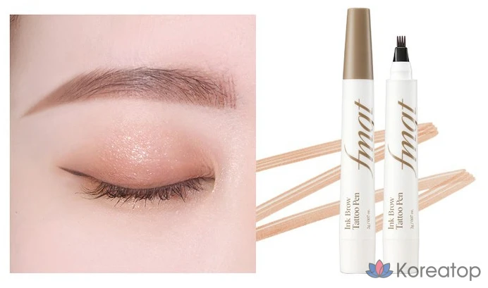 Ручка для татуажа бровей FMGT ink 2 г, 01 натуральный коричневый, 1 шт., фото 5