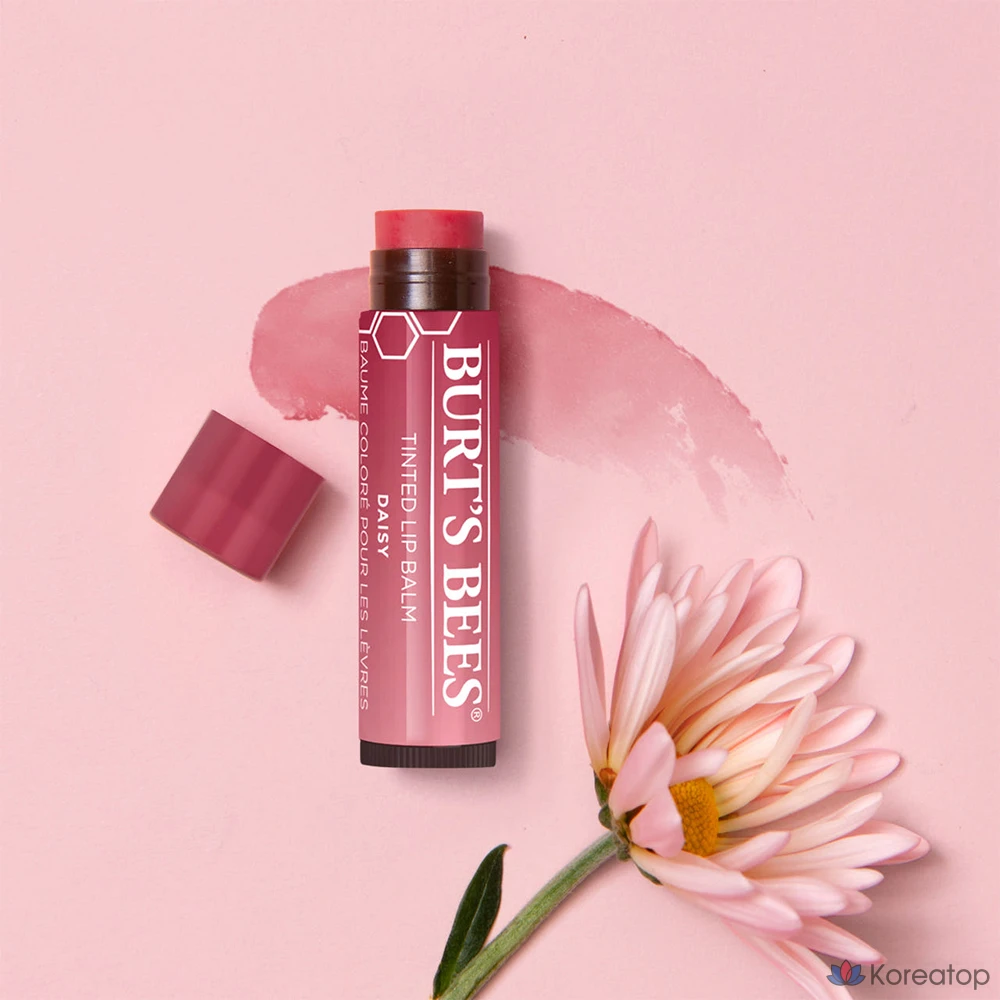 Тонированный бальзам для губ Burt's Bees, оттенок Daisy, 4,25 г, 1 шт., фото 3