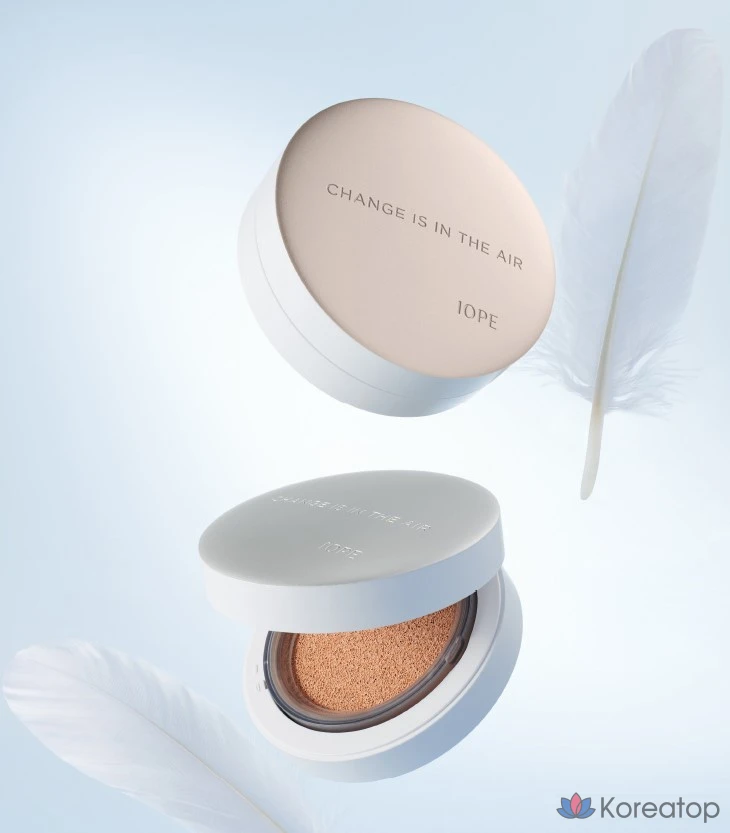 Сменный блок тонального крема IOPE Air Cushion Foundation, 15 г, оттенок 21N Vanilla, 1 шт.