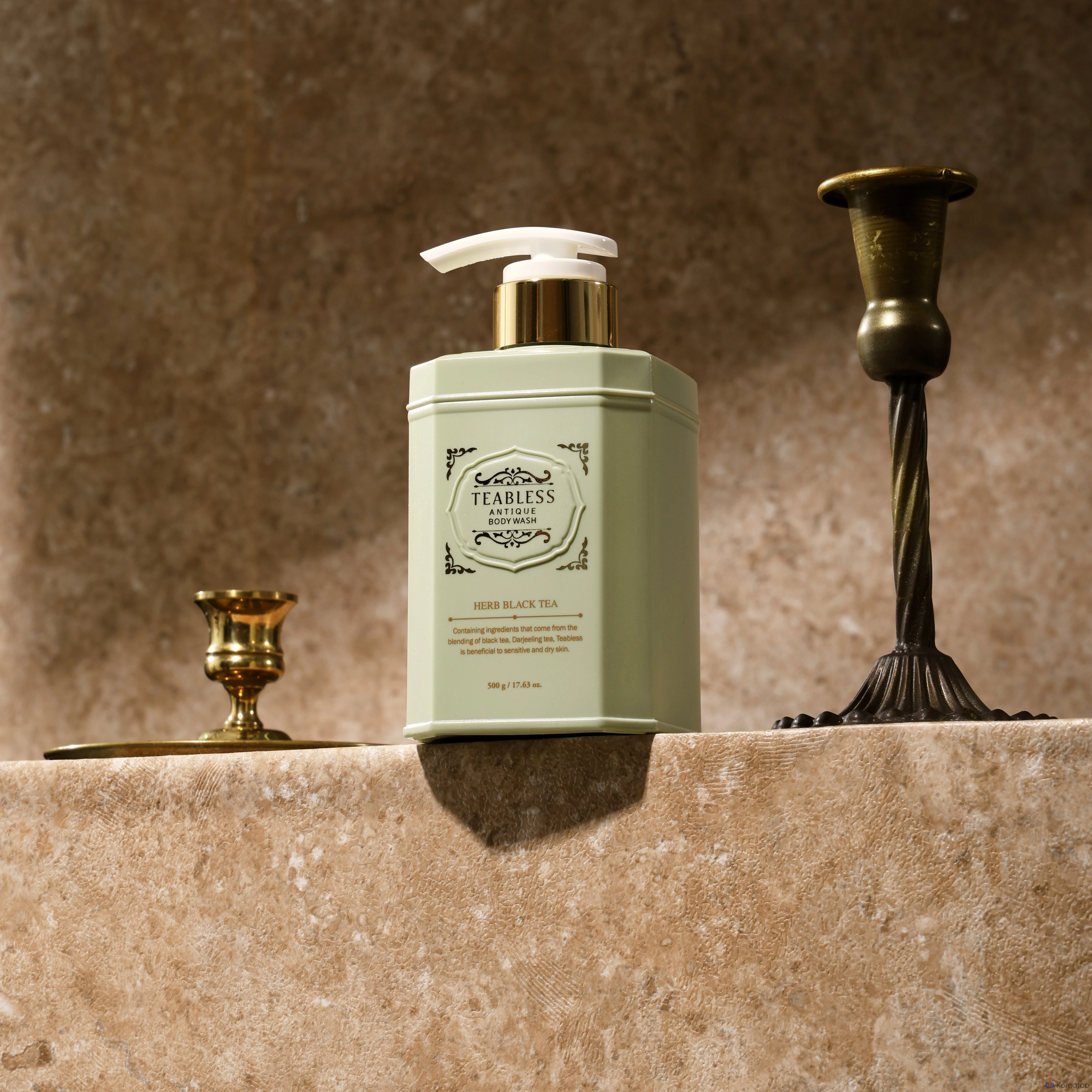 Гель для душа T-Bless Antique с травами и черным чаем, 500 г, 1 упаковка.