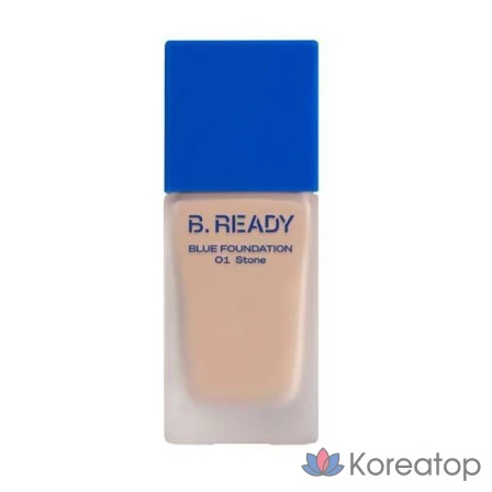 Тональный крем B.READY Blue, 35 мл, 5 оттенков, Мужской тональный крем, Owen, 1 шт.