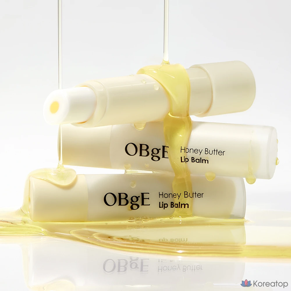 Увлажняющий бальзам для губ OBge Honey Butter, 3 г, бесцветный, 1 шт.