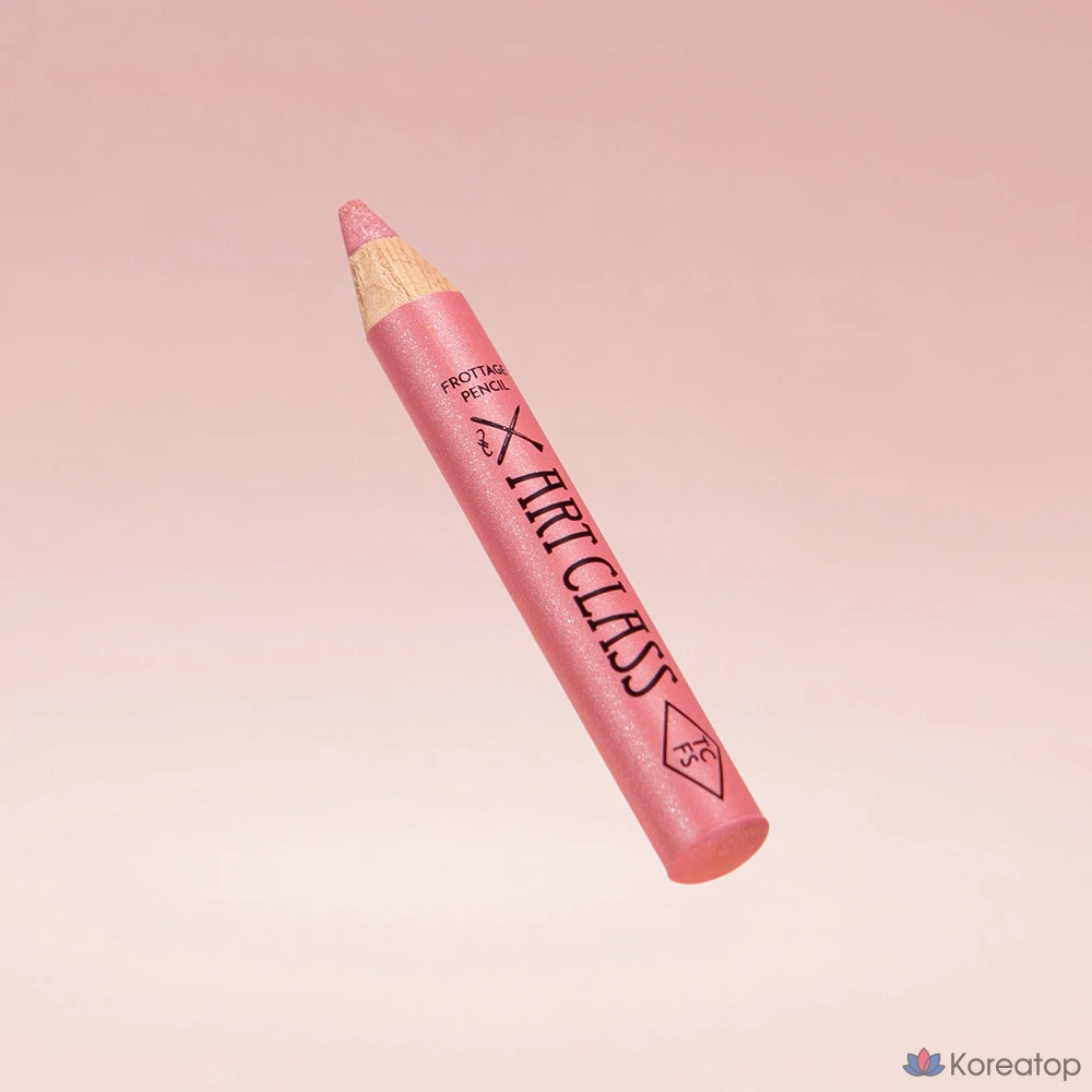 Карандаш Too Cool for School Art Class Frottage, точилка для карандашей 12 мм, № 9, оттенок Sheer Nude, 1 шт.