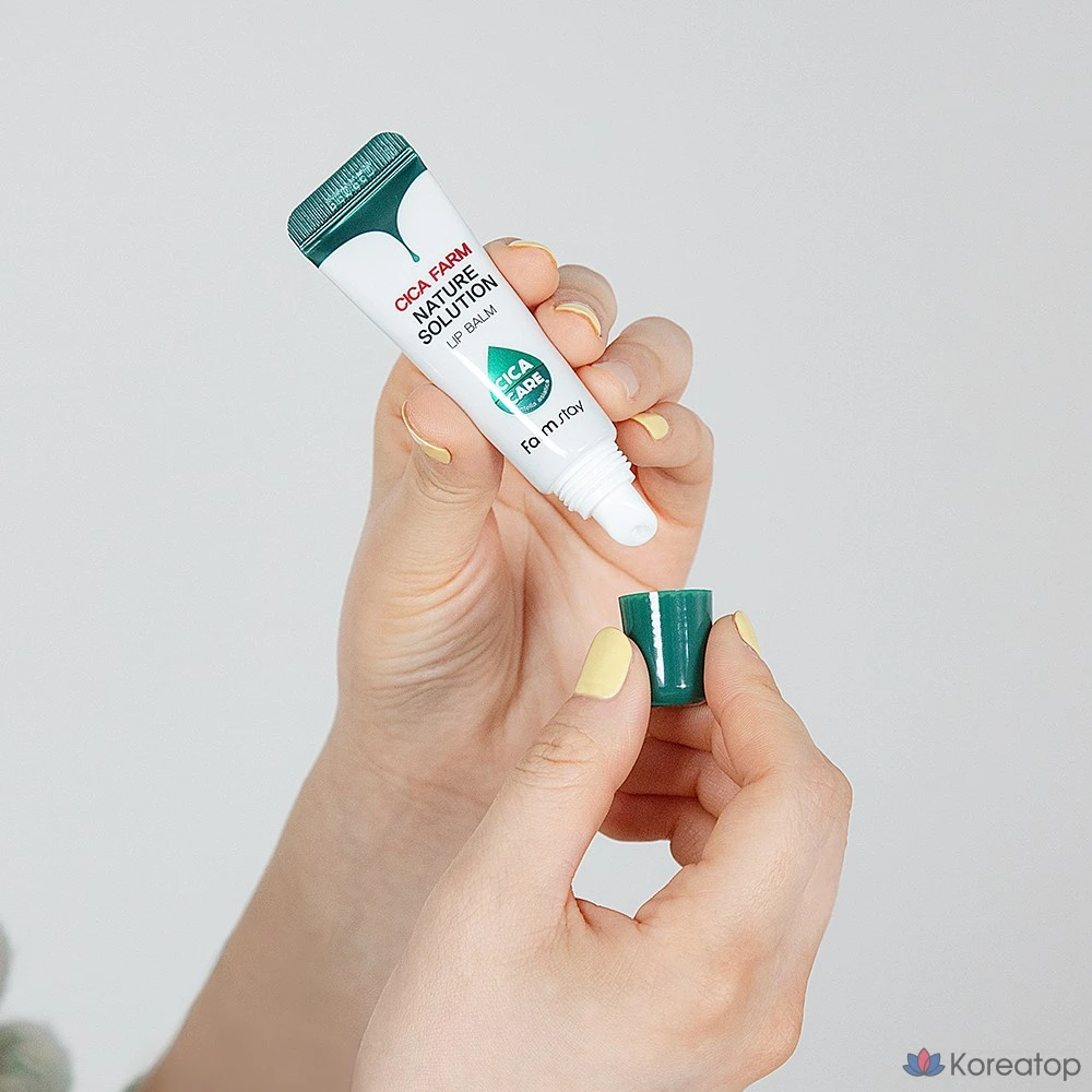 Бальзам для губ FarmStay Cica Farm Nature Solution, 10 мл, 1 шт., фото 2