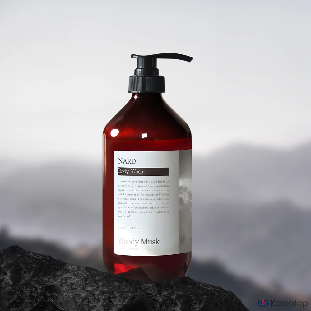 Гель для душа NARD Woody Musk, 1 л, 1 бутылка, фото 2